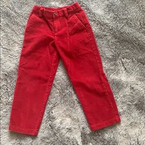 Brooks Brothers Red Wide Whale Cords Size 6